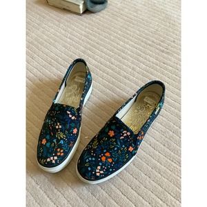 Keds x Rifle Paper Co Canvas Slip on Shoes 6.5